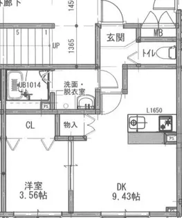 LINOメゾン蔵垣内【2階】の間取り