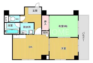 エスポール柴田【2階】の間取り