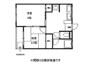 マツヤパークマンション【2階】の間取り