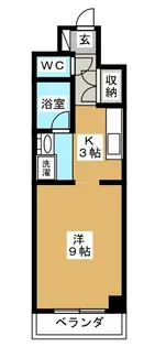 KIND EN III 南館【6階】の間取り