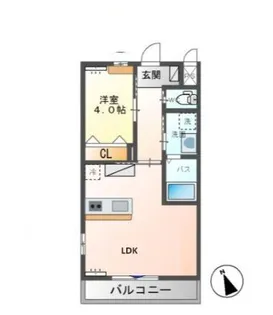 アリエッタ しもつけ【2階】の間取り