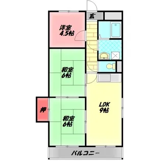 プライム守口【3階】の間取り