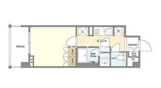LIBR GRANT 四谷三丁目【4階】の間取り