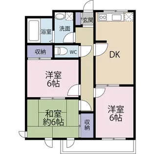 アメニックス【2階】の間取り