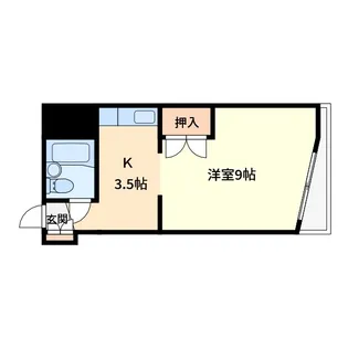 サンライトマンション【2階】の間取り
