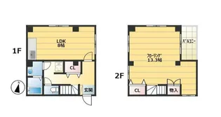 ヴィラ・グランディオ東本町の間取り