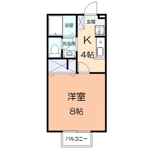 メゾン・ベルグ【2階】の間取り