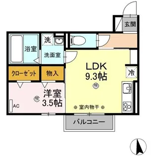 J.サイプレス【2階】の間取り