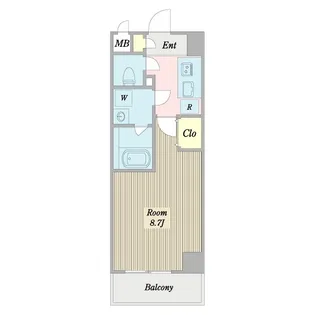 シエロガーデン公津の杜【5階】の間取り