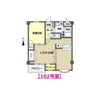 Ziel (ツィール)【1階】の間取り