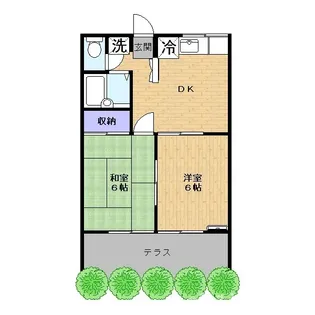 ルインズヒル志木参番館【1階】の間取り