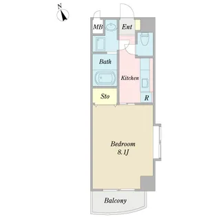 ライフステージ若葉町【3階】の間取り