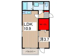 Dimora K.【2階】の間取り
