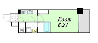 エスリード大阪京橋フロレゾン【7階】の間取り