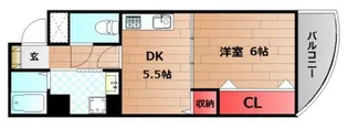 ブルーラグーン【2階】の間取り