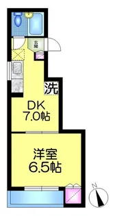 K.Mスクウェア【2階】の間取り