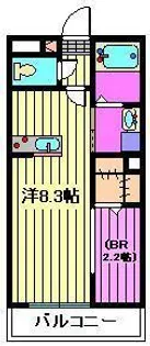 エスポワール5【2階】の間取り