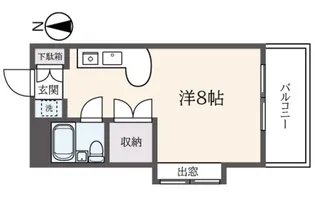 ハイツMY【2階】の間取り