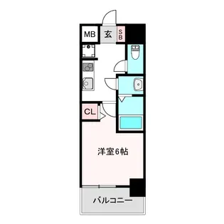 グランパシフィック長橋【3階】の間取り