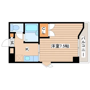 旭コンフォート中田【3階】の間取り