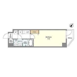 アルファコート瑞江【2階】の間取り