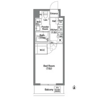 コンフォリア錦糸町DEUX【3階】の間取り