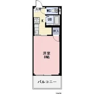 サープラス石田【2階】の間取り