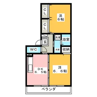 スペリオーレ【2階】の間取り