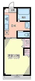 共同ビル【3階】の間取り