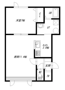 ロチェ I【2階】の間取り
