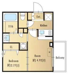 アルティザ赤羽【2階】の間取り