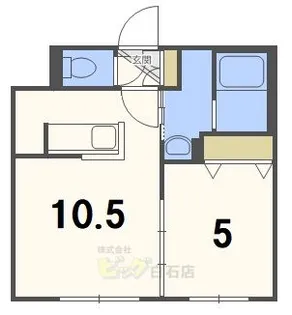 シティプレミア豊平【1階】の間取り