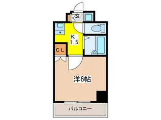 ヴェルステージ日本橋人形町【6階】の間取り