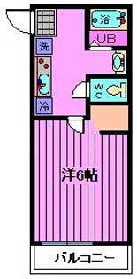 OPEN RISE大和田I【1階】の間取り