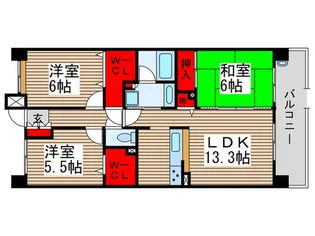 INSURANCEBLDG.VIIIの間取り