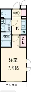 リージア千歳船橋【3階】の間取り