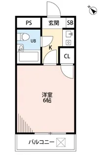 アセテック清瀬【2階】の間取り