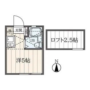 パール西横浜【1階】の間取り