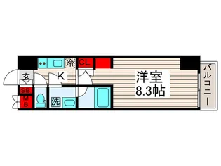 マキシヴ西新井【1階】の間取り