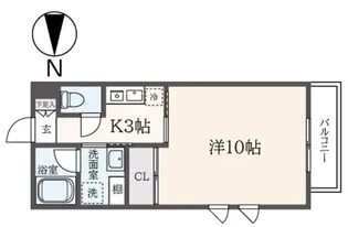 リ・フィレンツェ豊玉【1階】の間取り