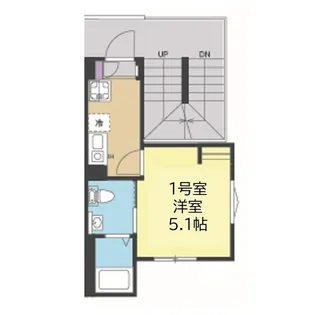 NORDUS AXIS【3階】の間取り
