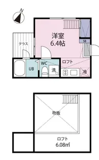 グリーンテラス上祖師谷【1階】の間取り