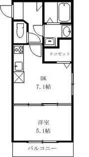 アルチェコート【1階】の間取り