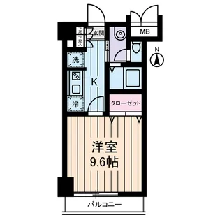 パストラーレ三ノ輪【2階】の間取り