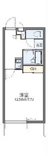 レオパレスハーディン ドライブ【2階】の間取り
