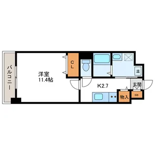 S-FORT札幌N15【7階】の間取り