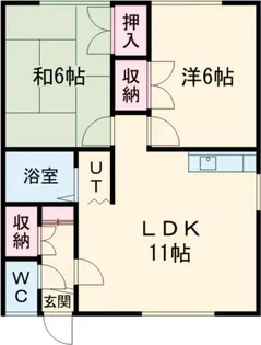 文京ハイツ【2階】の間取り