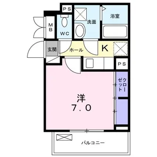 マーレ南長崎【2階】の間取り