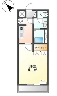 トゥルーハート【1階】の間取り