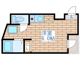 メゾンドポラリス【3階】の間取り